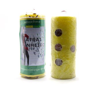 Vela Ervas 5 Moedas Atrai Dinheiro/Cobranças