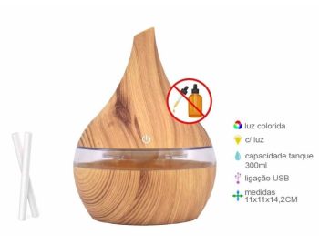 Humidificador Elétrico Usb 300Ml