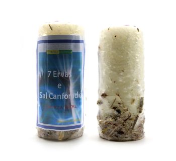Vela Ervas 7 Ervas e Sal Canforado