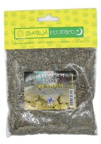 Defumação Queima Sem Brasa Benjoim