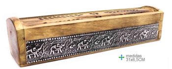 Porta Inc Estojo Elefante Aluminio 31Cm