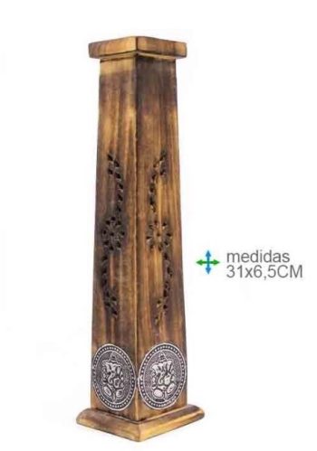 Porta Inc Torre Madeira Ganesh 31Cm