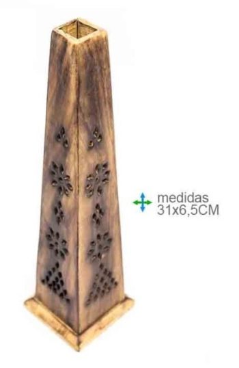 Porta Inc Torre Madeira Arvore 31Cm