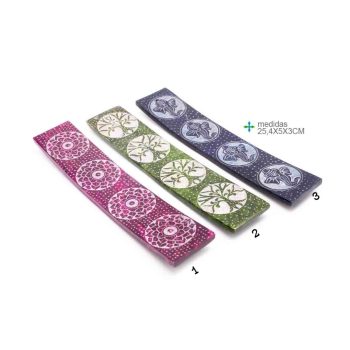 Porta Inc Pedra 7 Chackras 25X5X3Cm