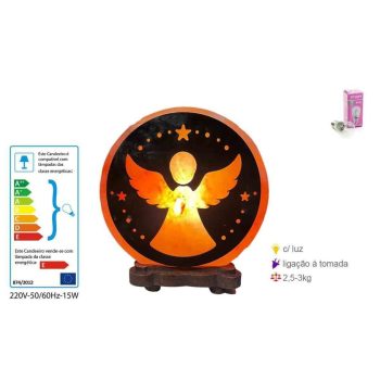 Candeeiro Sal Anjo 2.50-3Kg