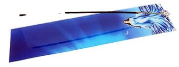 Incensario Vidro Rect Iemanja 25X6Cm