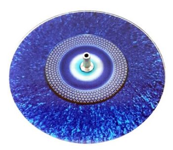 Incensario Vidro Redondo Olho 10 Cm