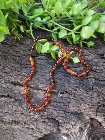 Pulseira Criança Ambar Escuro