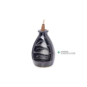 Fonte Fumo Cerâmica 9X9X12Cm