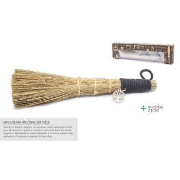 Vassoura Árvore Da Vida 21Cm