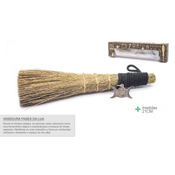 Vassoura Fases Da Lua 21Cm