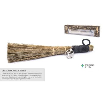 Vassoura Pentagrama 21Cm