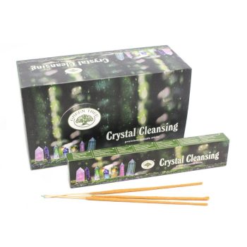 Incenso Green Tree Limpeza Cristal 15Grms