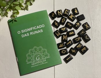 Jogo Runas Ónix 24pcs