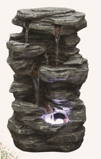 Fonte Resina Natureza 21x16x35cm