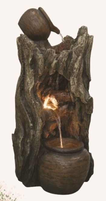 Fonte Resina Natureza 39x34x82cm