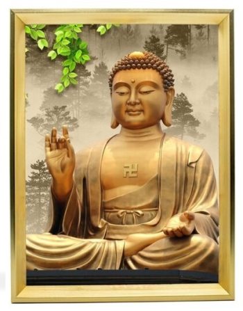 Quadro Buda Moldura 40x60cm
