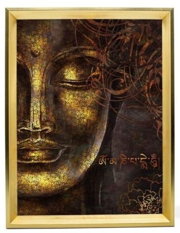 Quadro Buda Moldura 50x70cm
