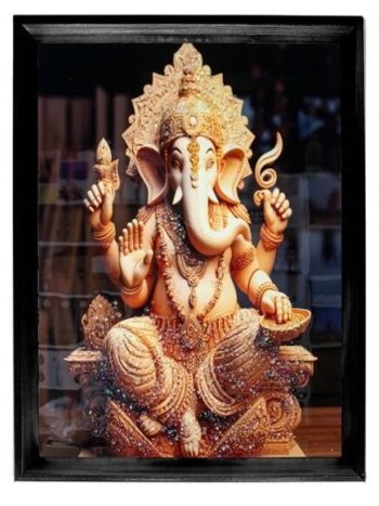 Quadro Ganesh Moldura 60x80cm