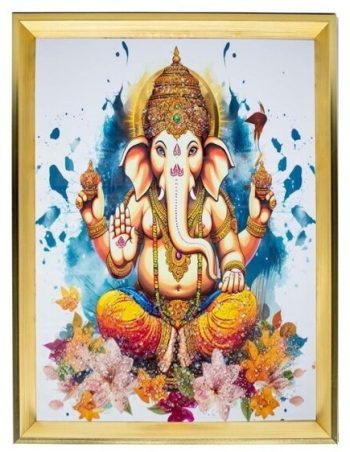 Quadro Ganesh Moldura 60x80cm