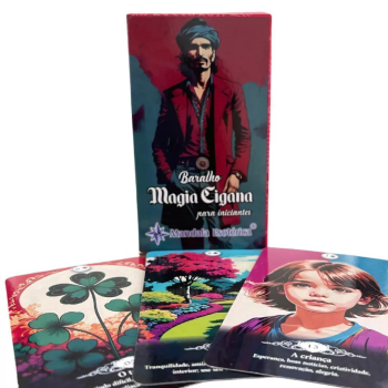 Baralho Magia Cigana para Iniciantes Mandala 36 cartas