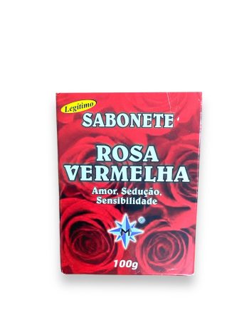 Sabonete Mandala Rosa Vermelha 100grs