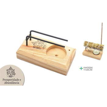 Queimador Madeira Ganesh 11cm