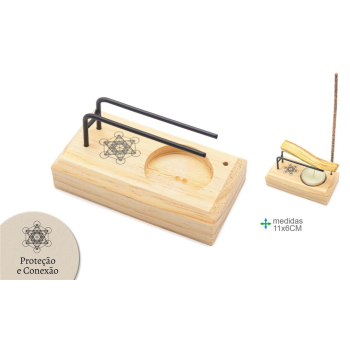 Queimador Madeira 11cm