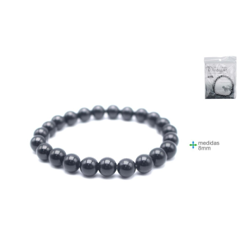 Pulseira Pedra Turmalina 8 mm