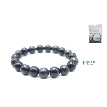 Pulseira Pedra Turmalina 10 mm