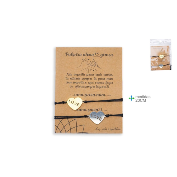 Pulseira Alma Gémea 20cm