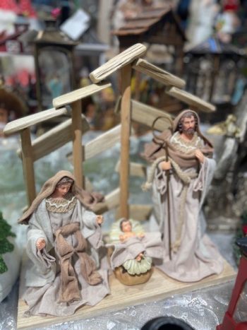 Presépio Artesanal 30x15x30cm