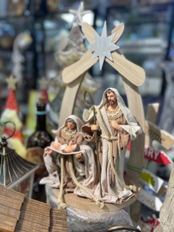 Presépio Artesanal 23x13x37cm