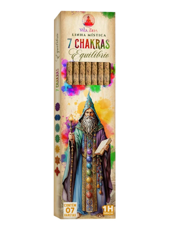 Incenso Vila Zen 7 Chakras
