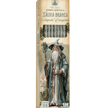 Incenso Vila Zen Sálvia Branca