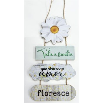 Placa Parede Mdf 57x23cm