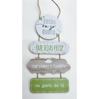 Placa Parede Mdf 58x23cm