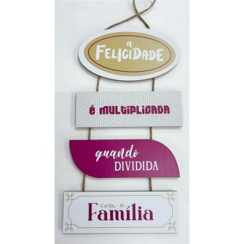 Placa Parede Mdf 59x25cm