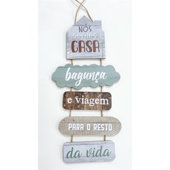 Placa Parede Mdf 65x21cm