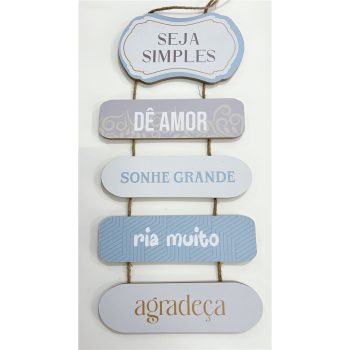 Placa Parede Mdf 65x23cm