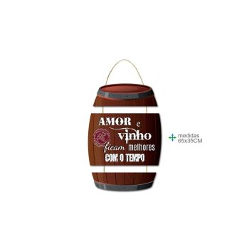 Placa Parede Mdf 65x35cm