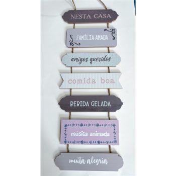 Placa Parede Mdf 75x24cm