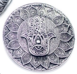 Porta Inc Metal Redondo Símbolos 10cm