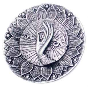 Porta Inc Metal Redondo Símbolos 10cm