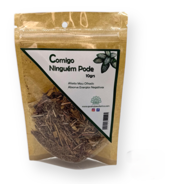 Erva Mística Comigo Ninguém Pode +/- 10Grs