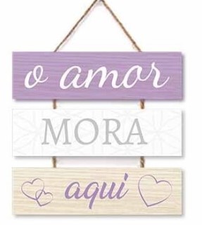 Placa Parede Mdf Vários 18x20cm/16x23cm