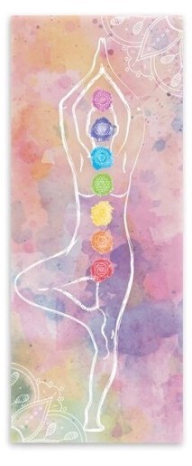 Quadro Tela Chackra 40x100cm