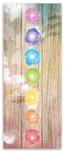 Quadro Tela Chackra 40x100cm