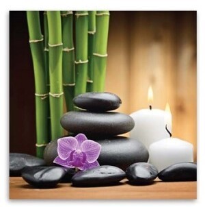 Quadro Tela Zen 50x50cm