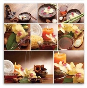 Quadro Tela Zen 50x50cm